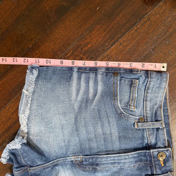 Kendall + Kylie Drifter High Rise Denim Shorts Size 5/27 - Picture 7 of 8